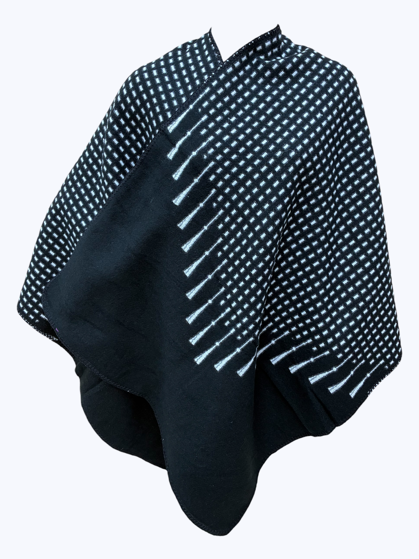 Classic Pattern Poncho | PC106