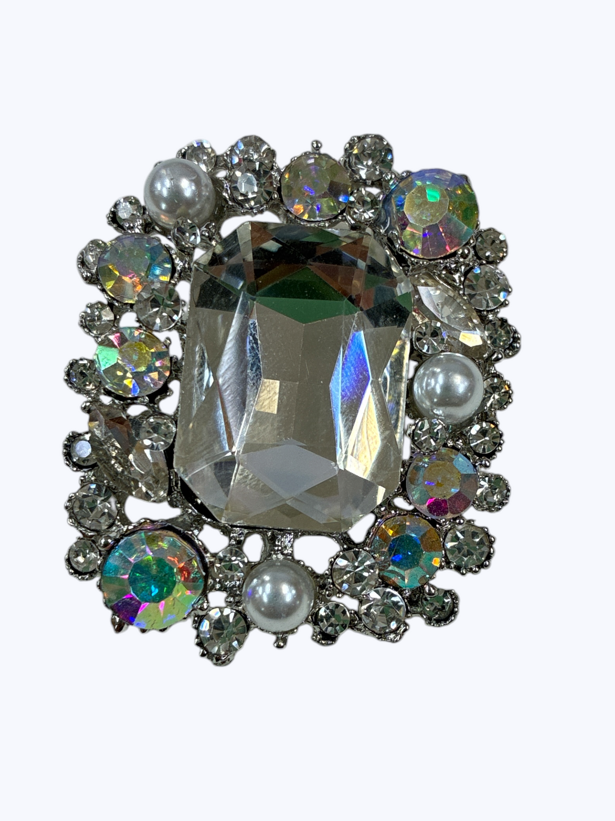 Crystal Cluster Brooch | BR0076