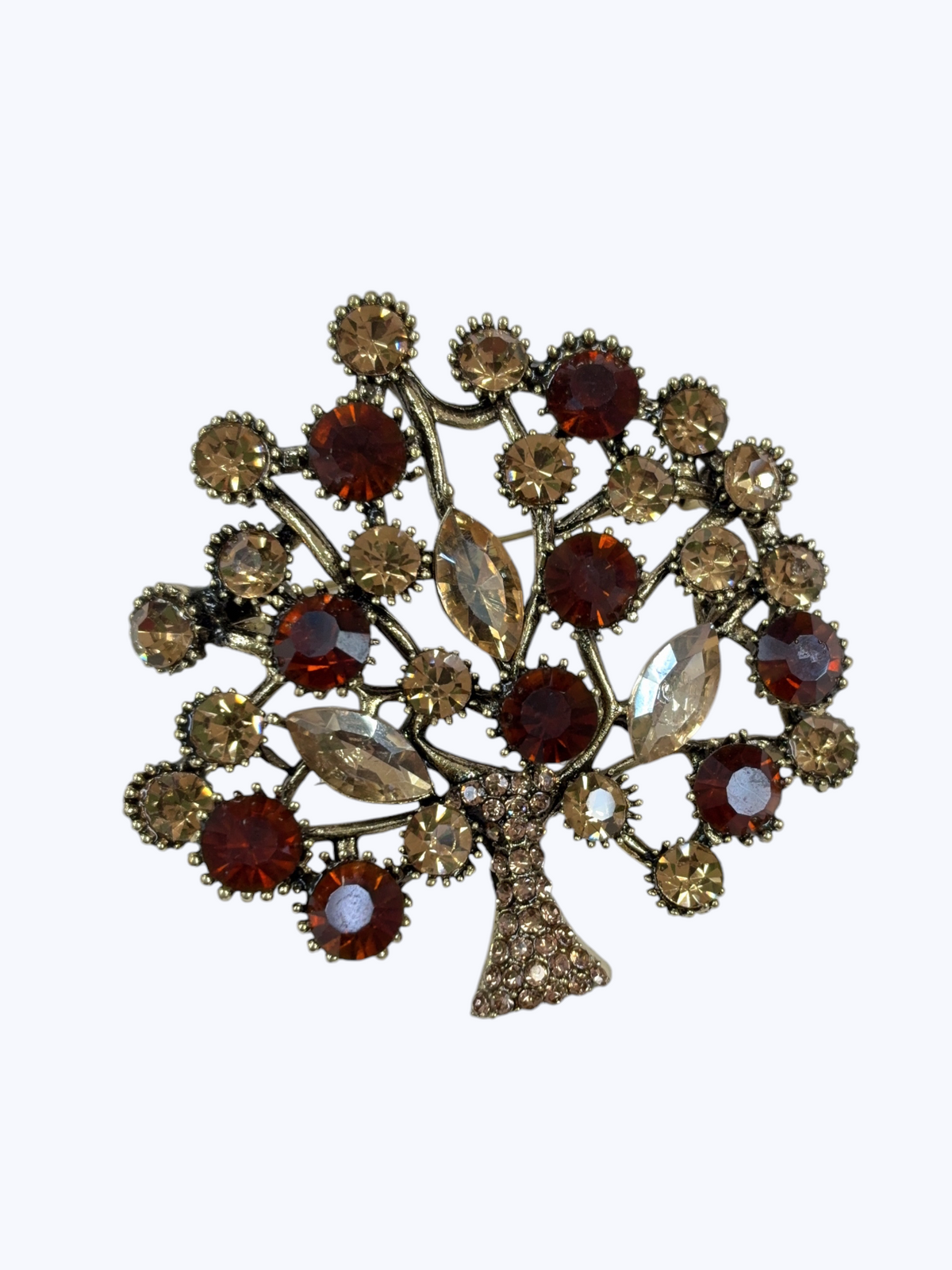 Crystal Tree Brooch | BR0060