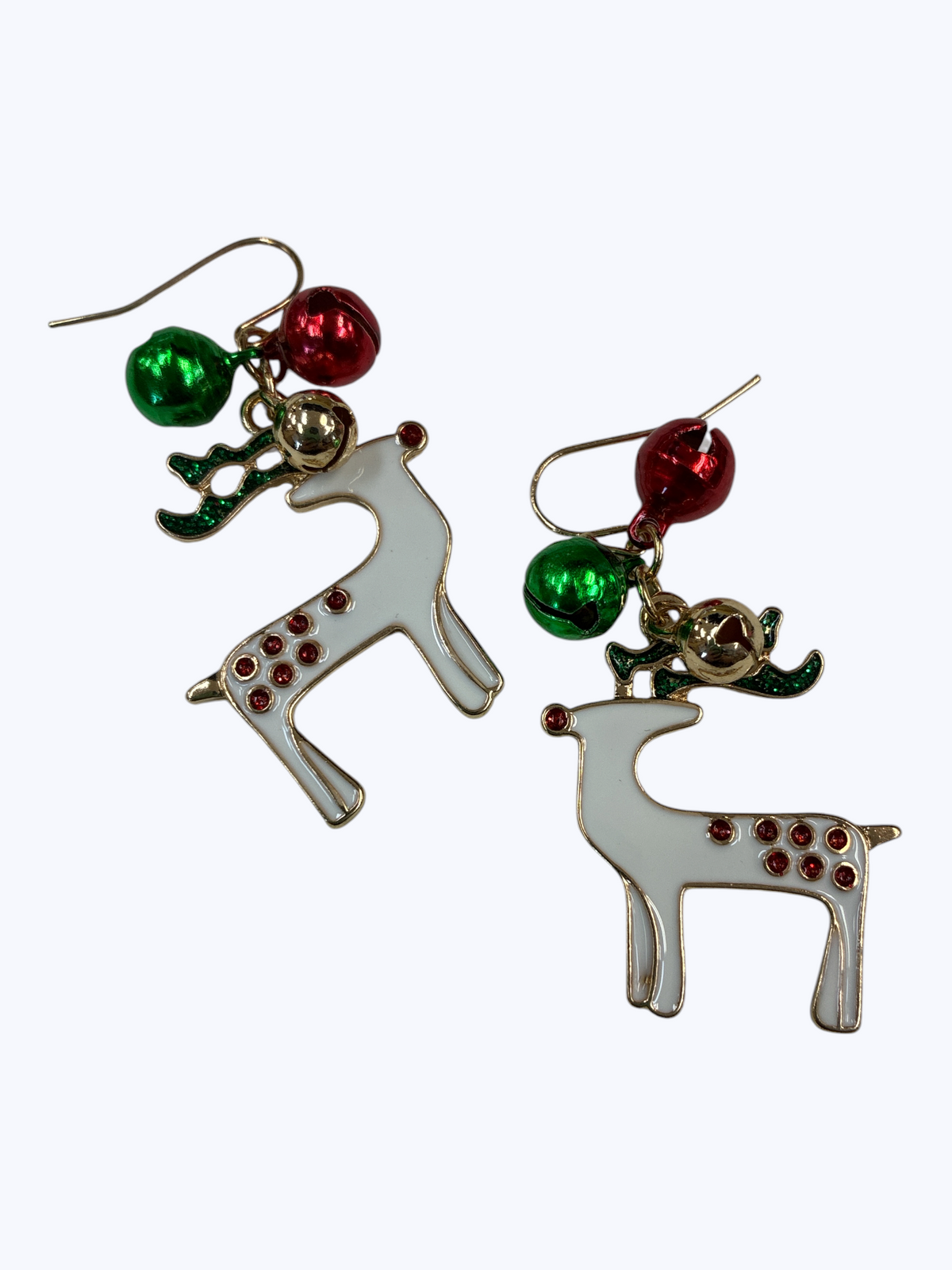 Jingle Bell Reindeer Earrings | E1628