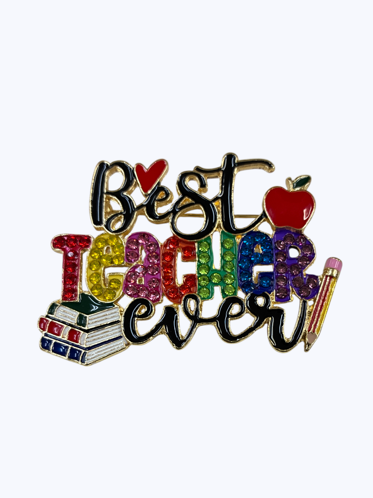 Colorful Teacher Brooch | BR0485