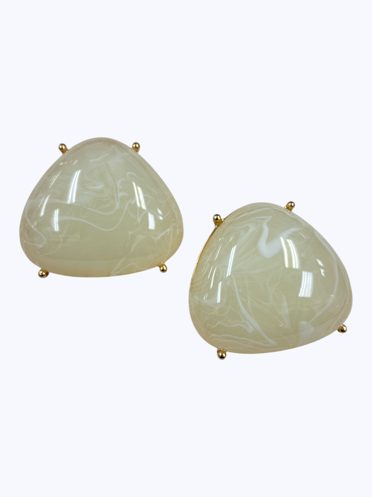 Sculptural Acrylic Stud Earrings | E2644