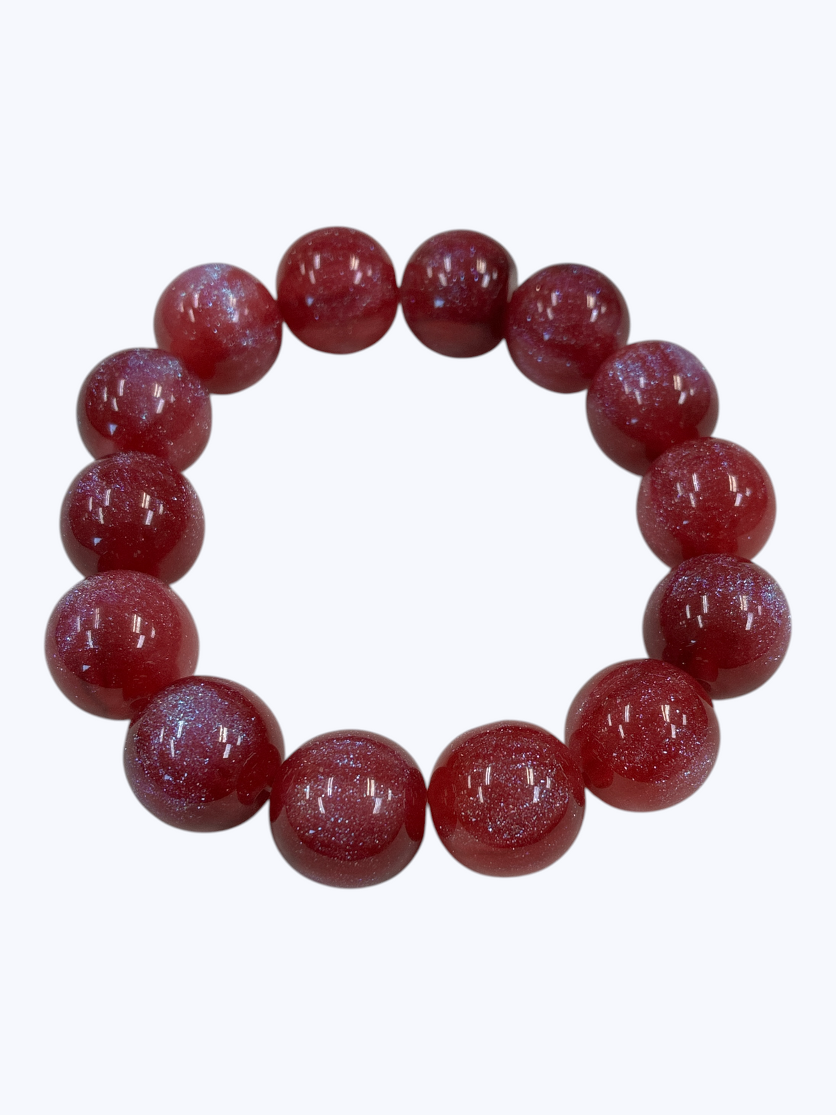 Glossy Acrylic Stretch Bracelet | B0599