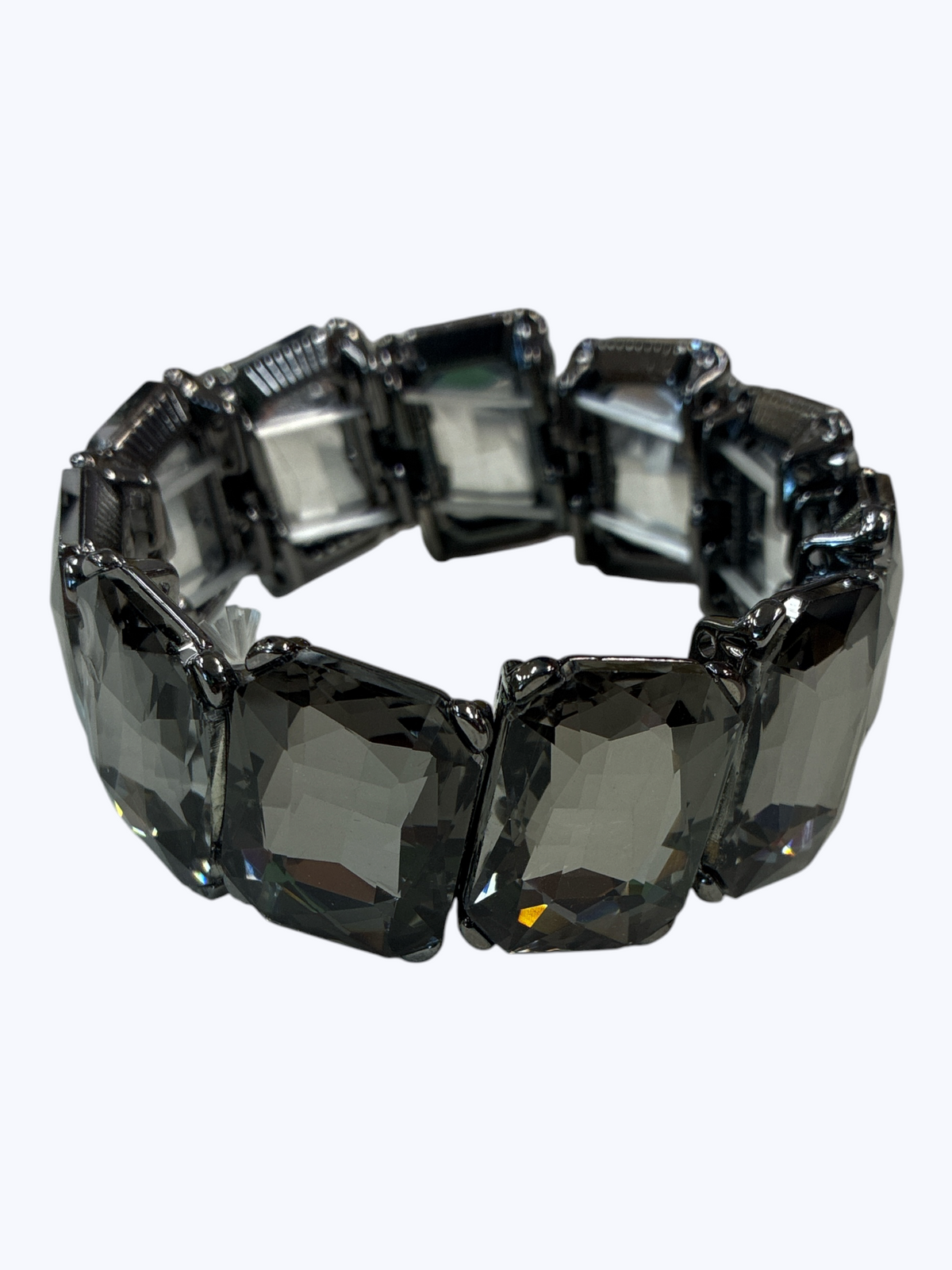 Oversized Crystal Link Bracelet | B0095