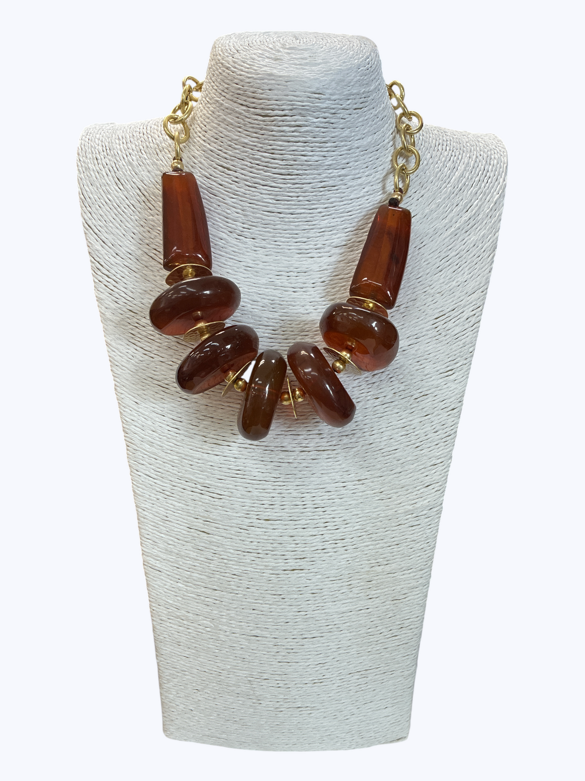 Geometric Acrylic Collar Necklace | N5417