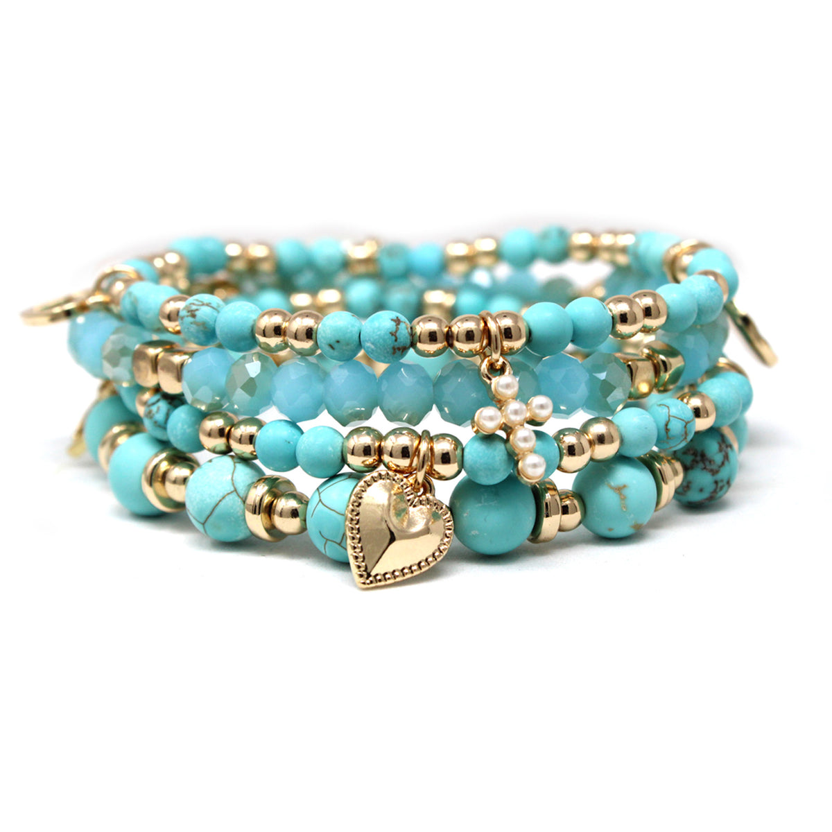 Multi-Strand Beaded Bracelet | B0108