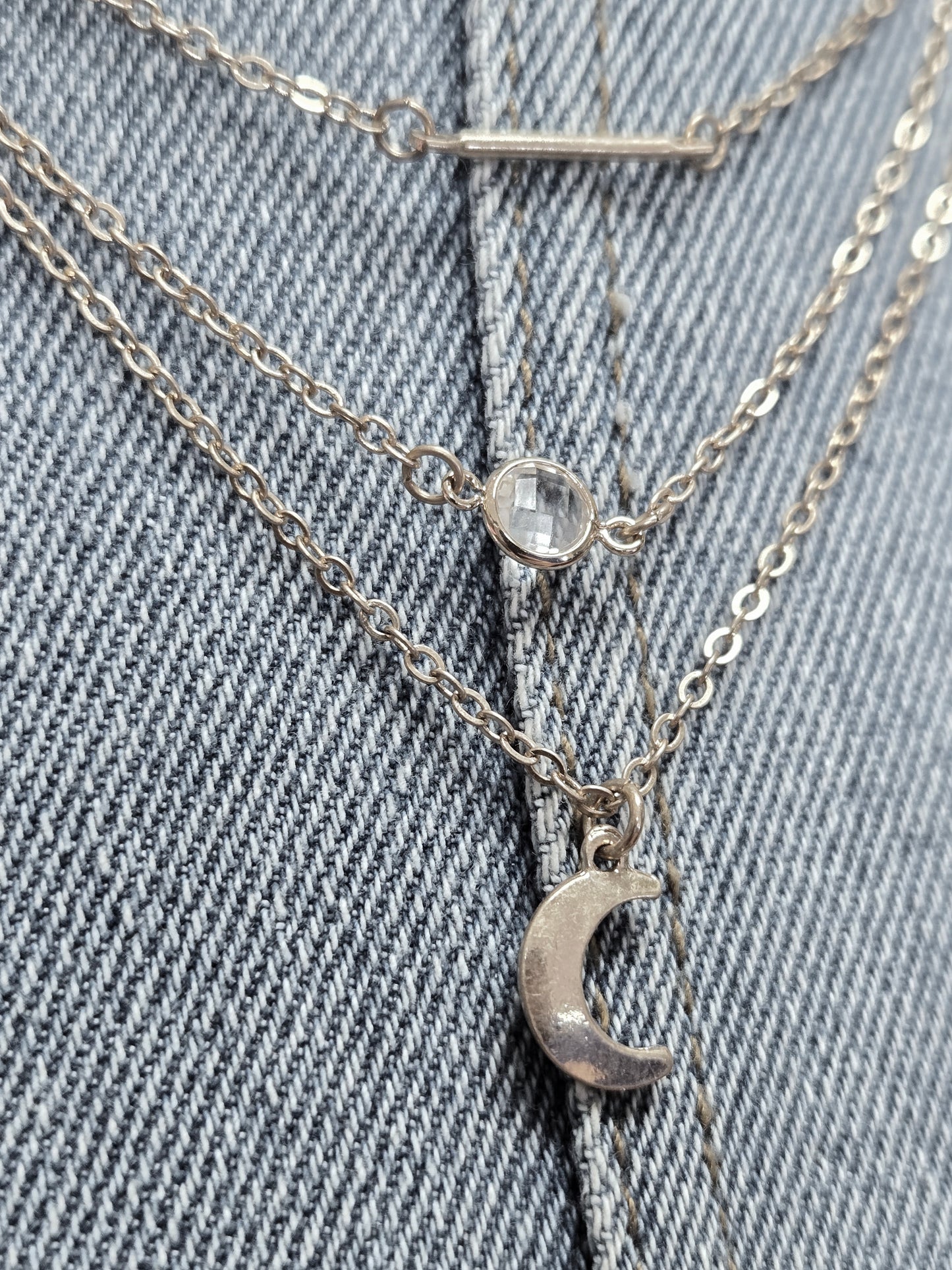 N0498 QN4261 Mini Pendants Dainty Necklace