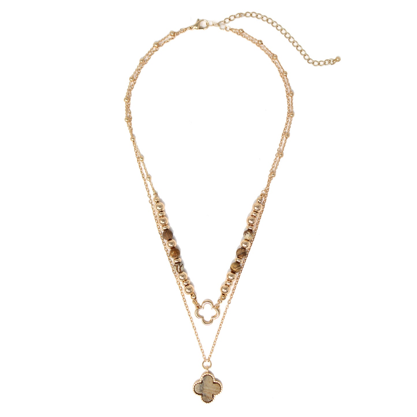 N0059 QN4576 Layered Necklace