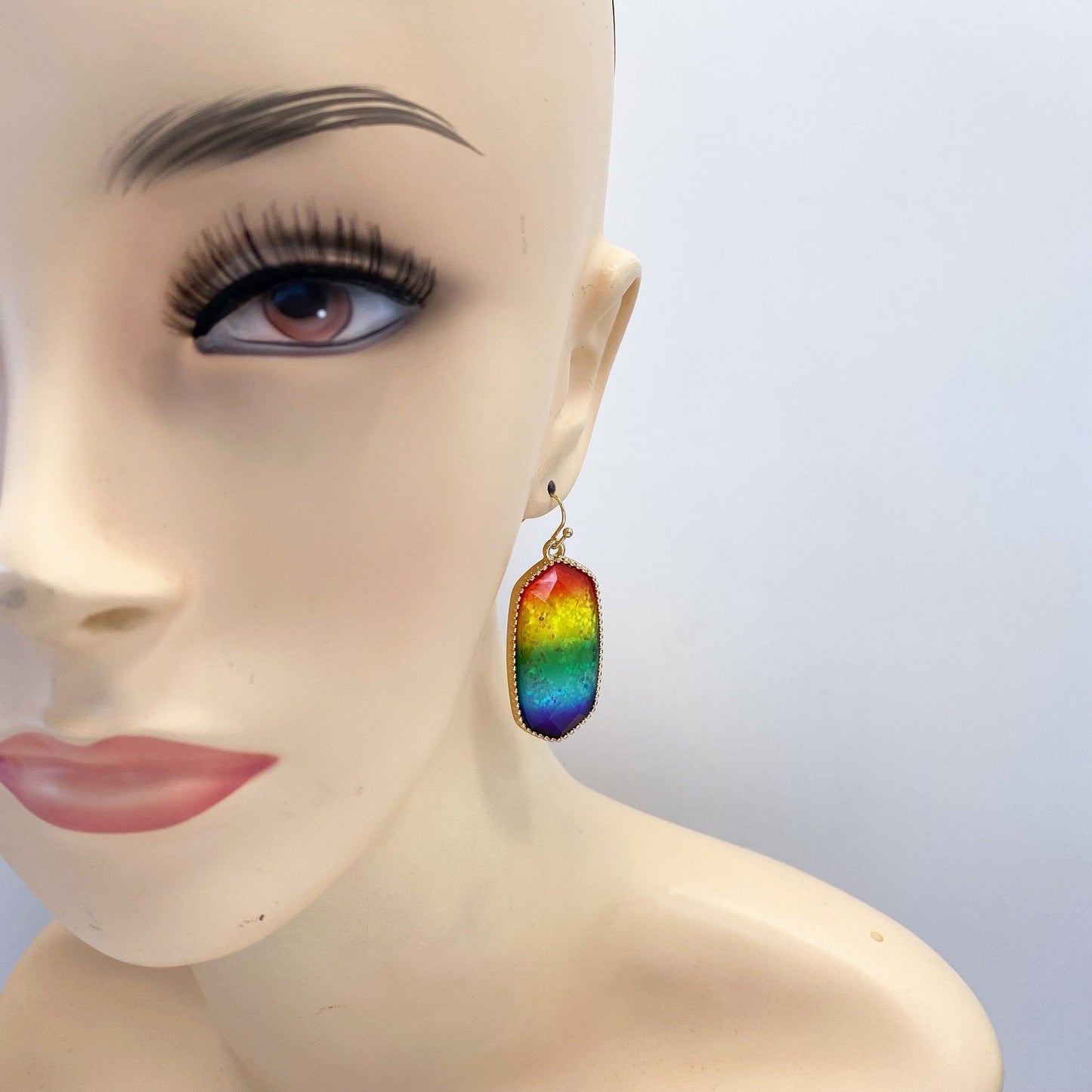 E0096 | Sparkling Rainbow Prism Earrings | AE0331