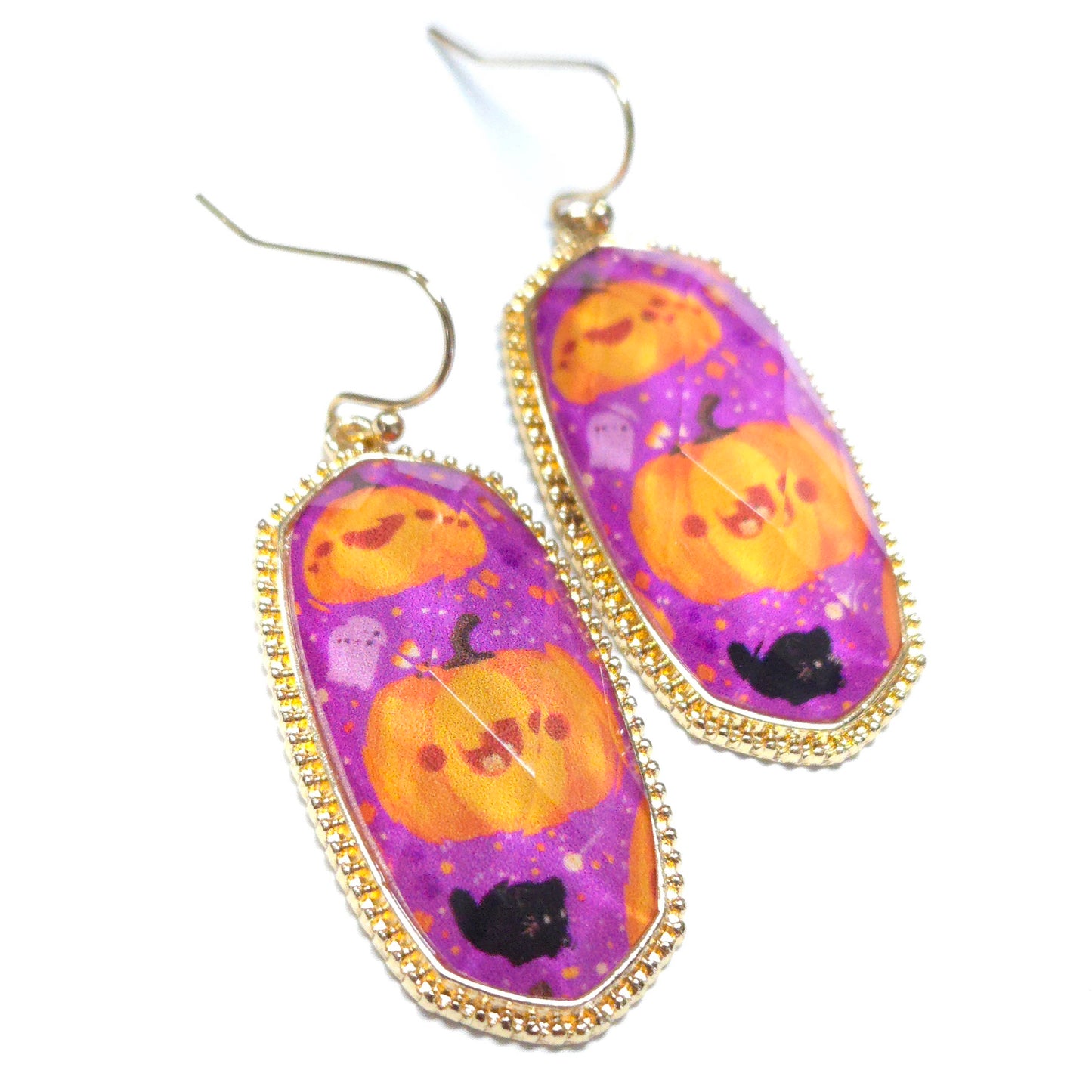 E1549 VER5562 Halloween dangle Earrings