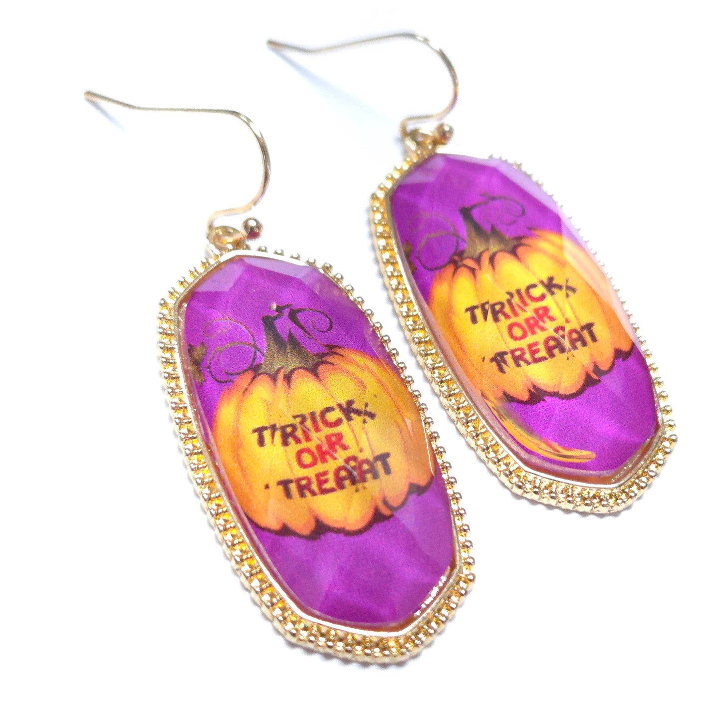 E1550 VER5563 Halloween dangle Earrings