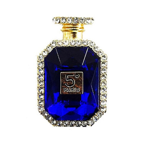 BR0220 | Perfume Bottle Statement Brooch | YM2071
