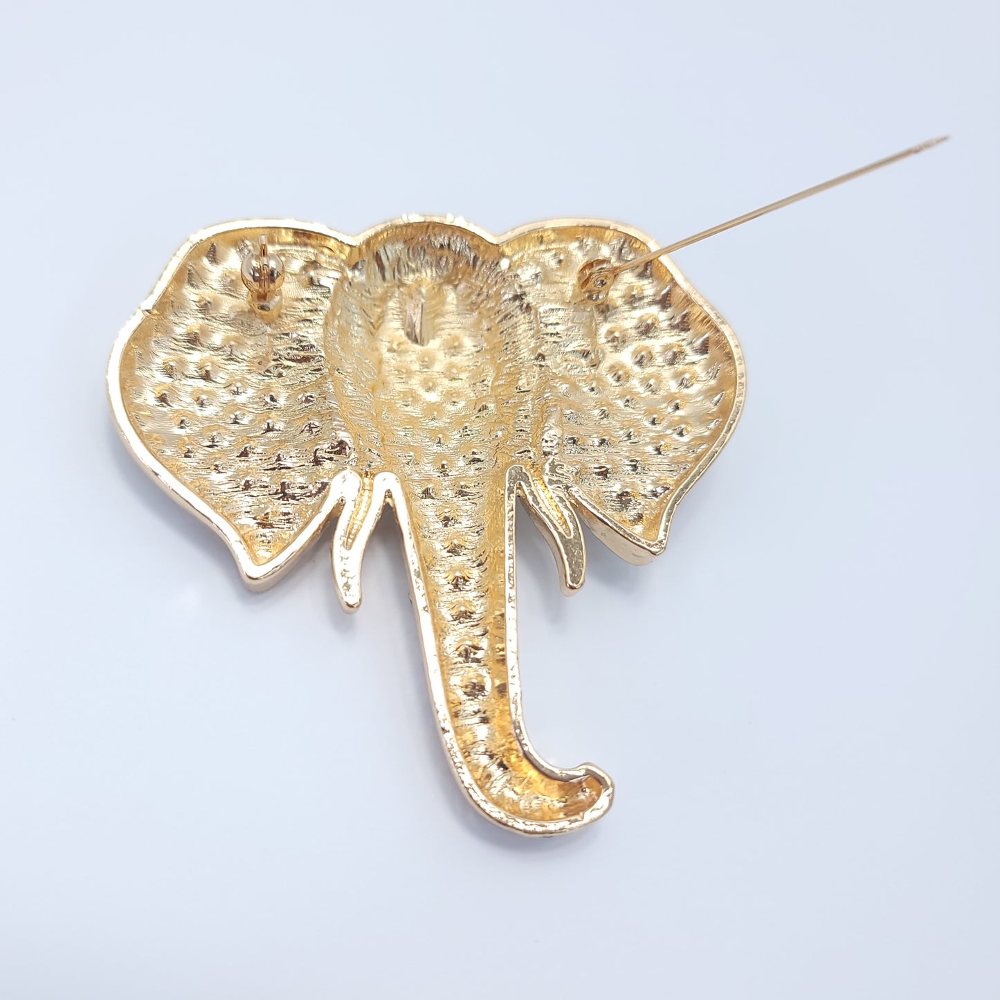 Rhinestone Elephant Brooch | BR0063