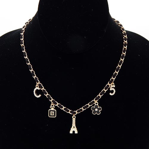 N0622 YN3745 Charms Dangle Necklace