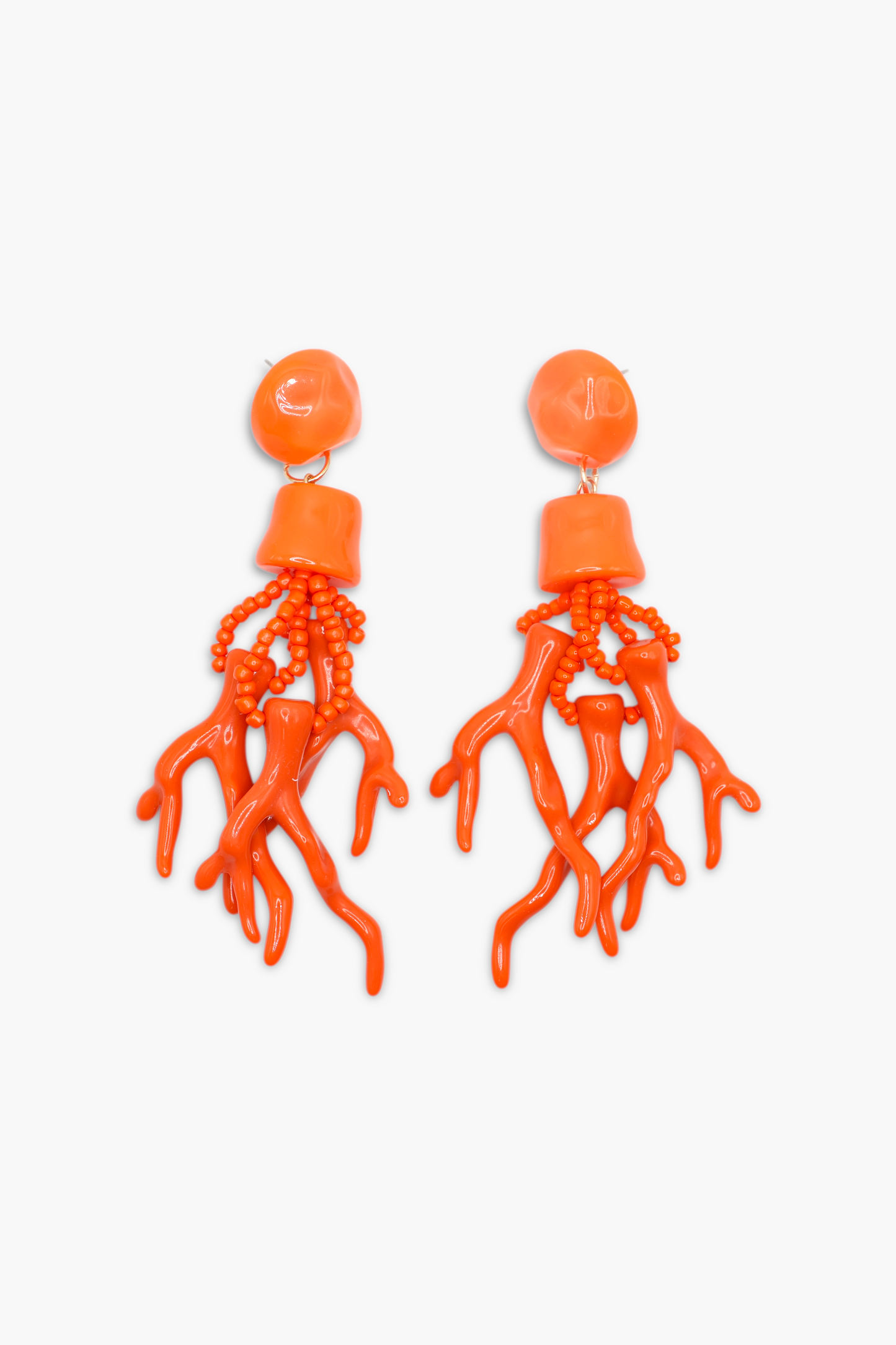 E2107 | Coral Earrings | COE3332
