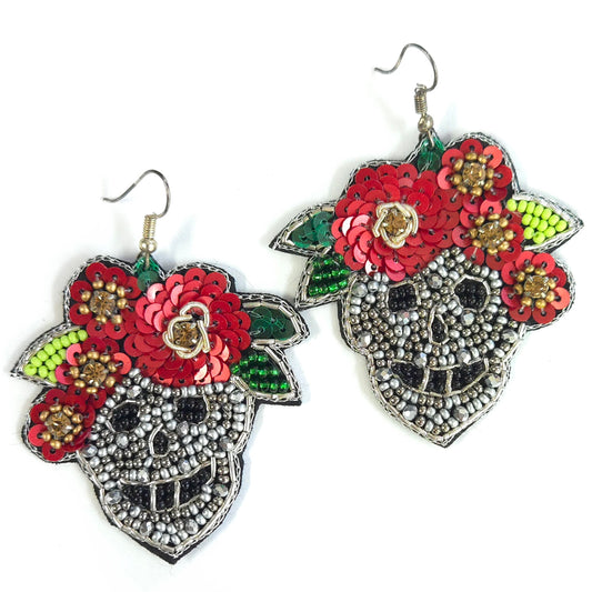 E1586 133500 Halloween dangle Earrings
