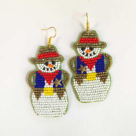 E1593 133659 Christmas Earrings