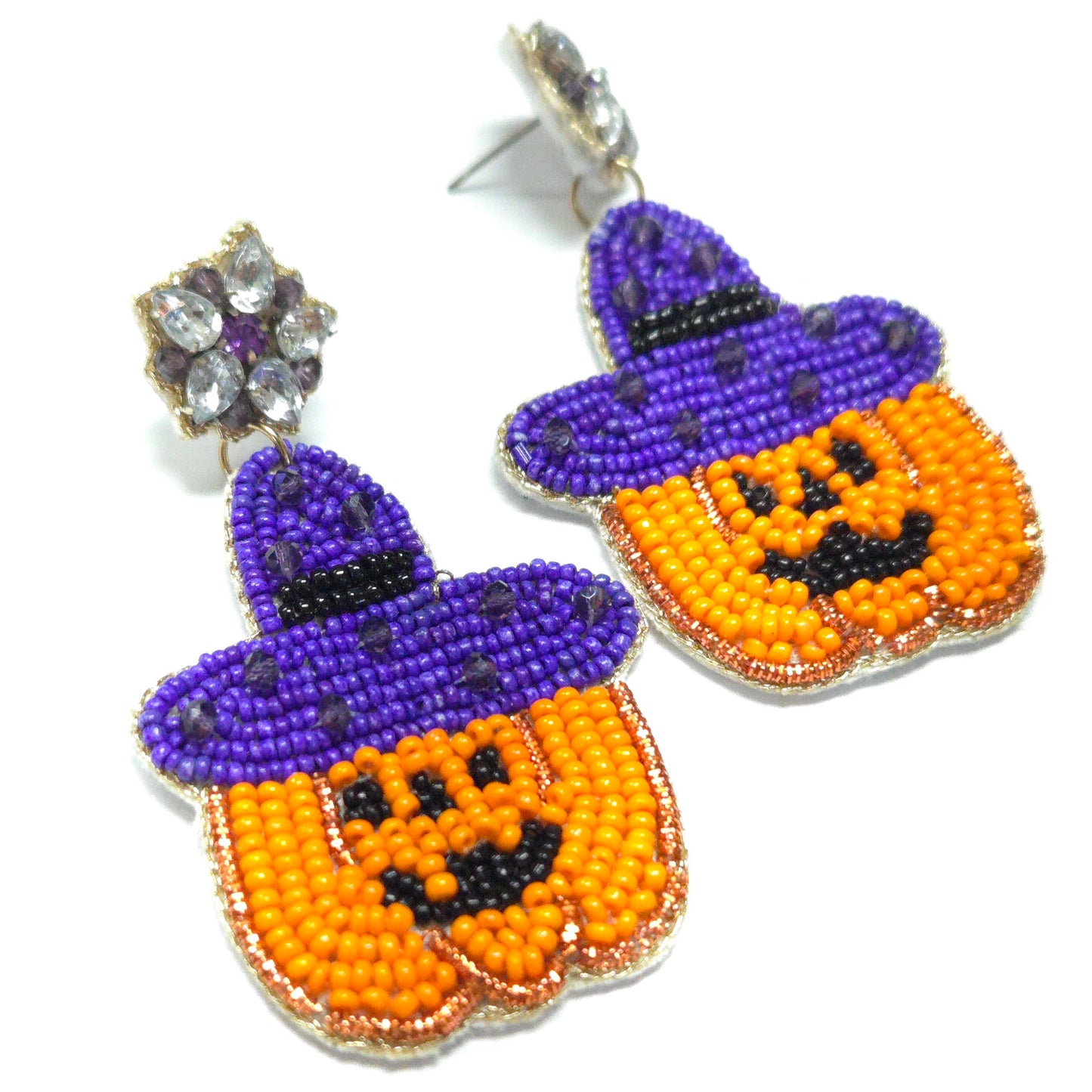 E1554 136481 Halloween dangle Earrings