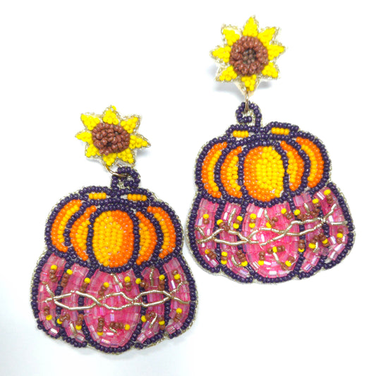 E1555 136651 Holiday dangle Earrings