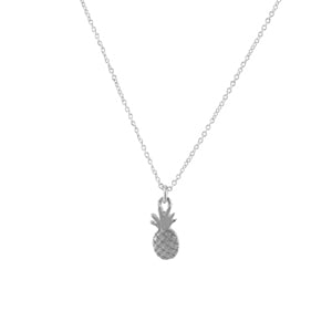 N0586 16839 Pineapple Pendant Necklaces