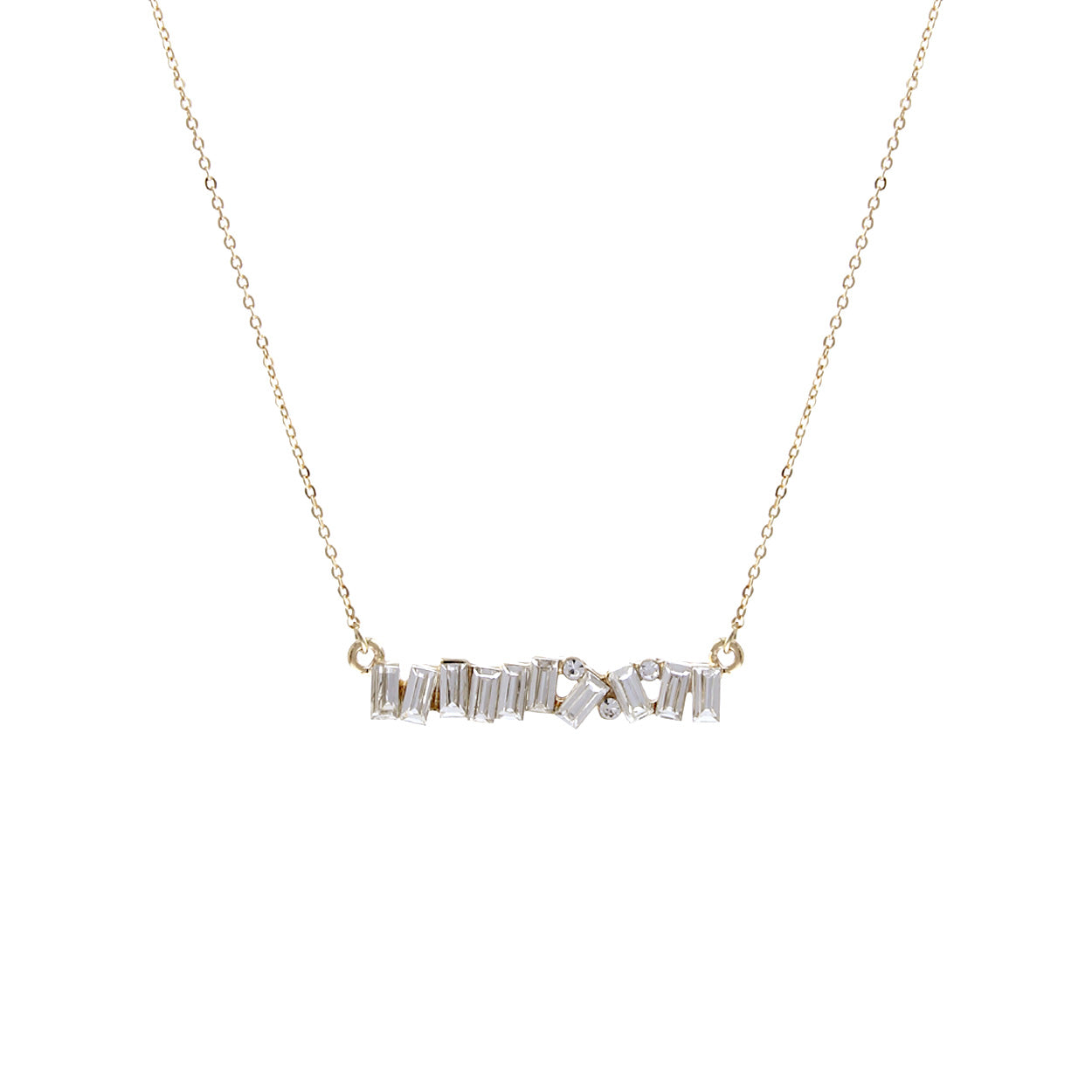 N0594 17258 Bar Pendant Necklace