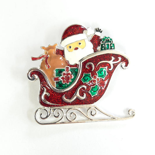 B0200 AP0288 Christmas Brooch