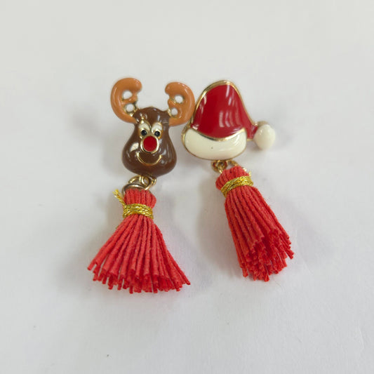 E1652 25288 Christmas Earrings