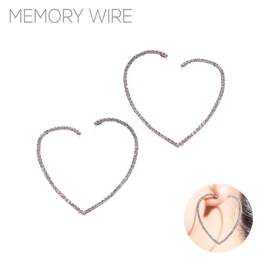 E1421 28516-45 Hoop Style Drop Post Earrings