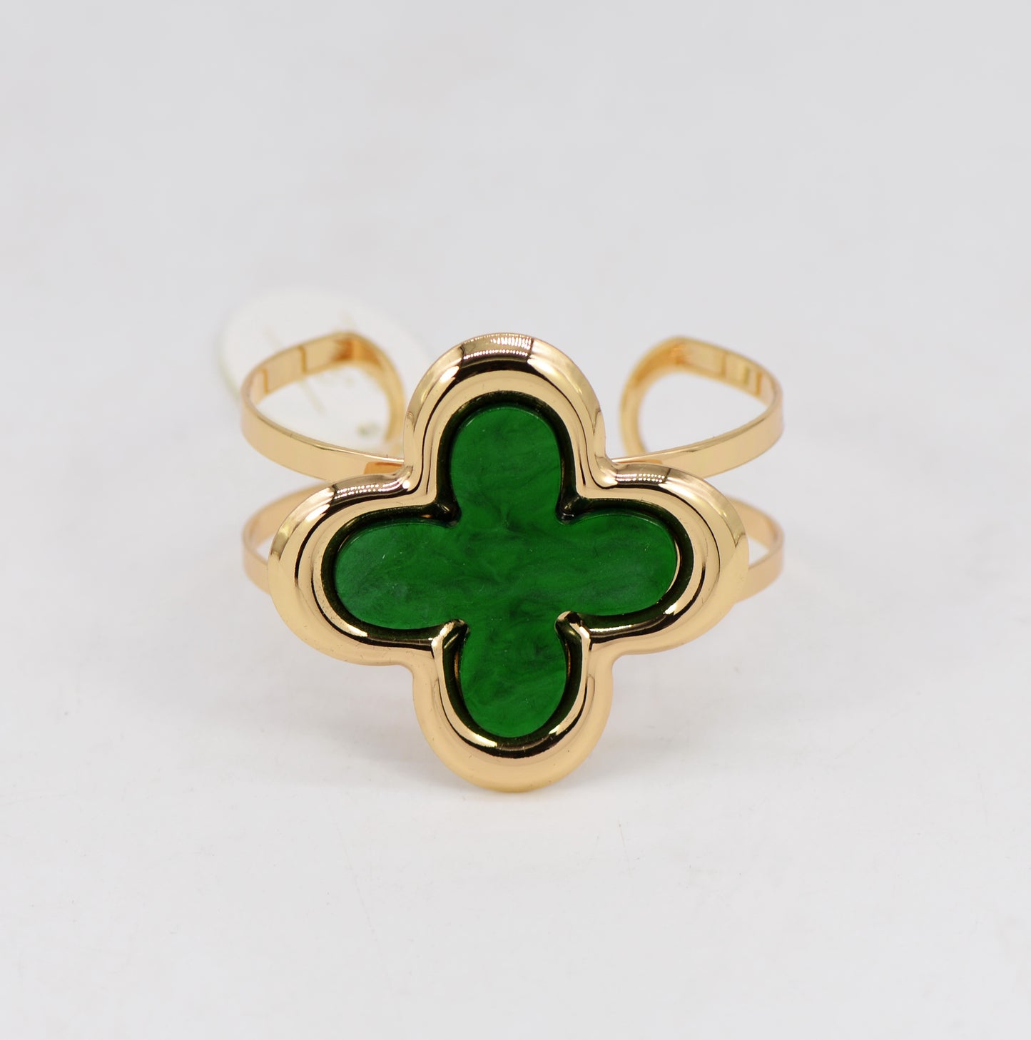 B0158 25B1277 CLOVER CUFF BRACELET