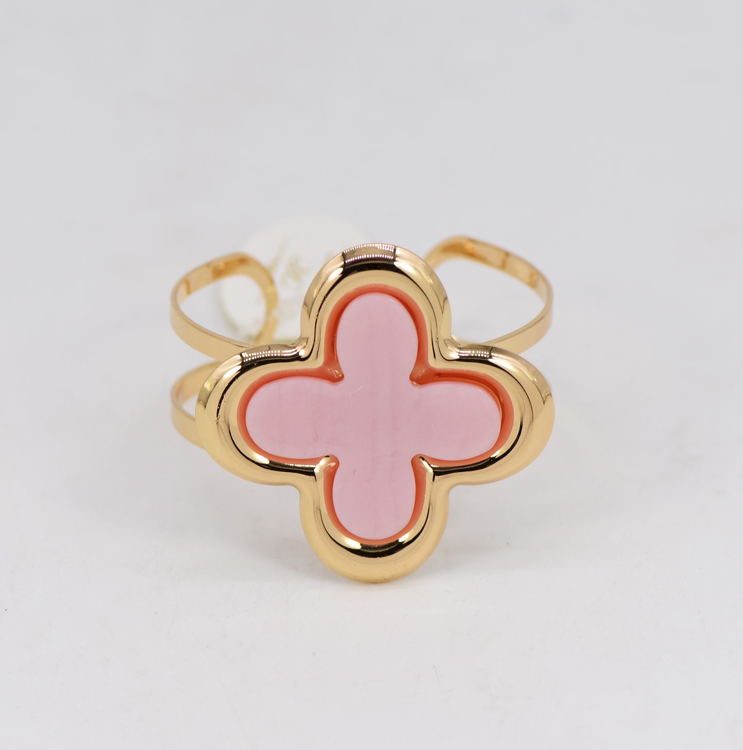 B0158 25B1277 CLOVER CUFF BRACELET