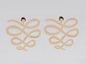 E1639 25E6302 Drop Post earrings