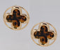 E1640 25E6326 Drop Post Earrings