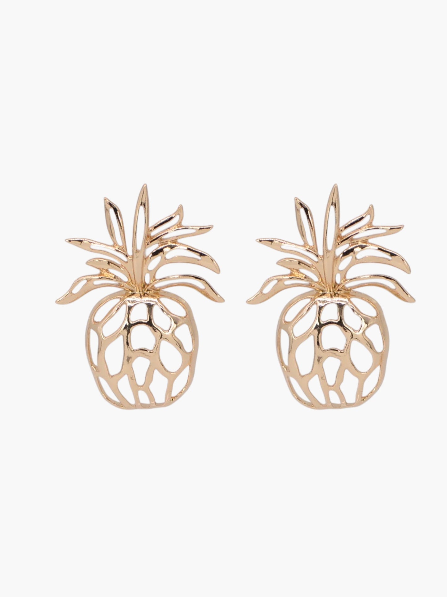 E2310 | Pineapple Outline Earrings | 25E7004