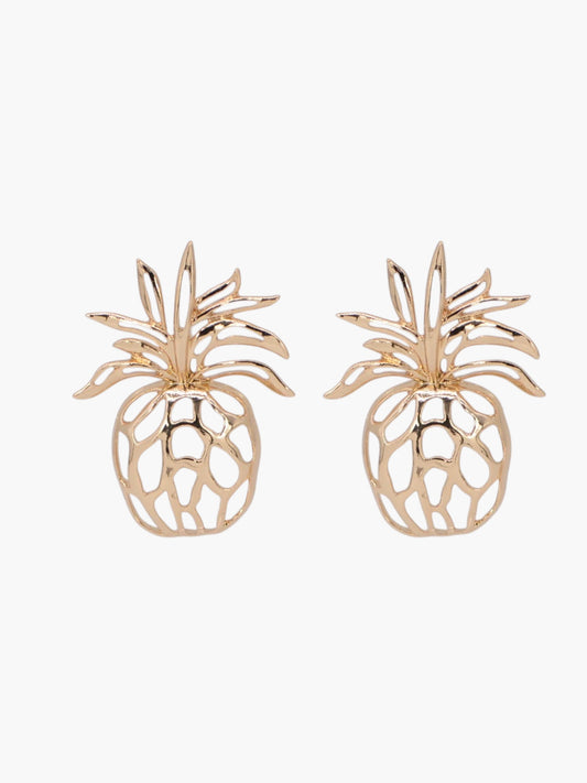 E2310 | Pineapple Outline Earrings | 25E7004