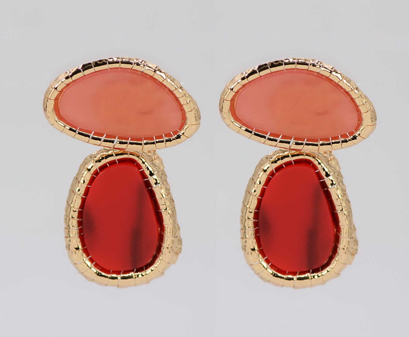 E2501 | Organic Shape Acrylic Earrings | 25E7213
