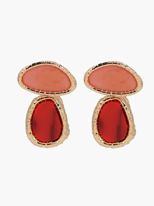 E2501 | Organic Shape Acrylic Earrings | 25E7213