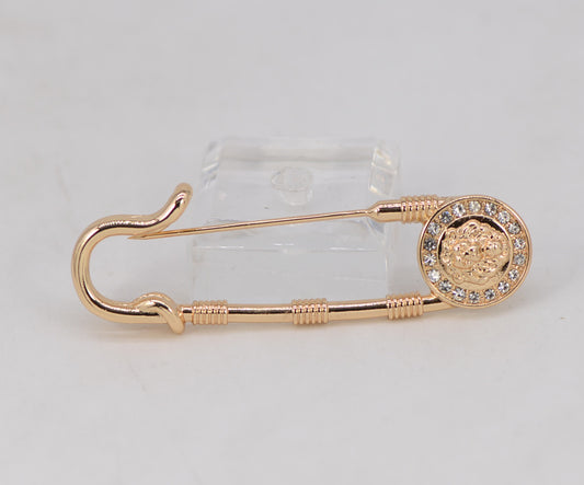 BR0460 | Vintage Inspired Lion Brooch | 25P1095