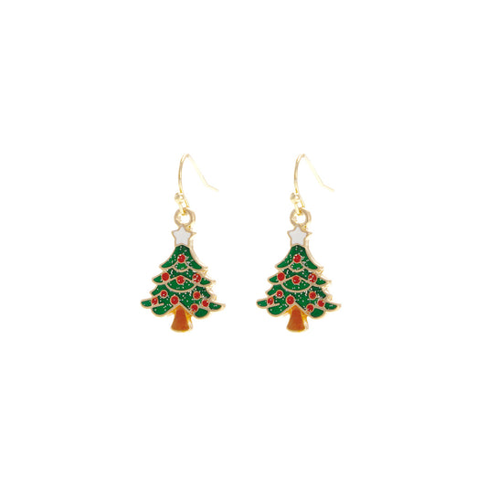 E1588 26249 Christmas Earrings