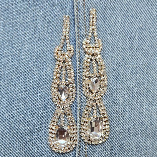 E1422 26425 Drop Dangle Post Earrings