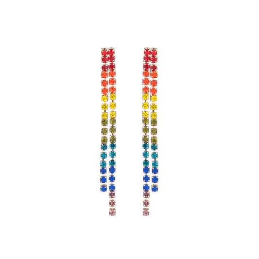 E1432 26593 Tassel Dangle Earrings