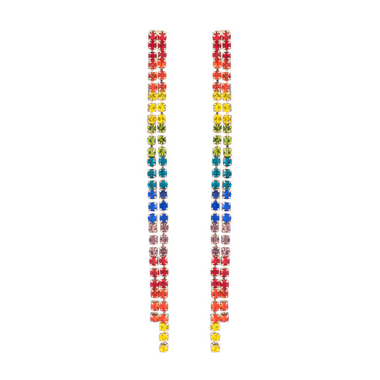 E1434 26601 Tassel Dangle Earrings