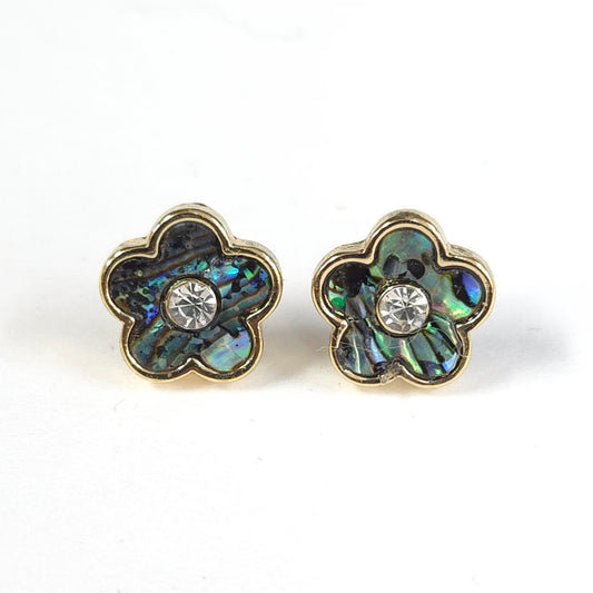 E1500 27569 FLOWER Stud Post Earrings