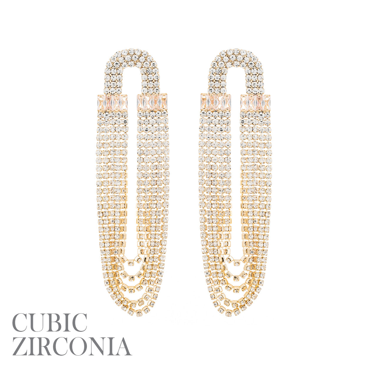 E1416 27634 Drop Dangle Post Earrings