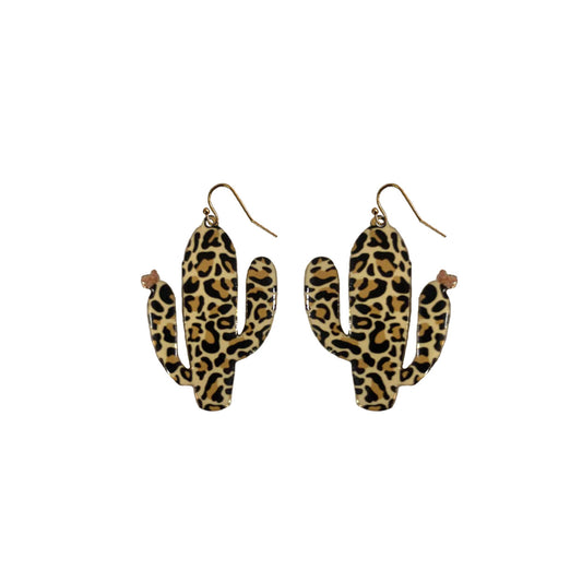 E1433 27636 Cactus Dangle Earrings
