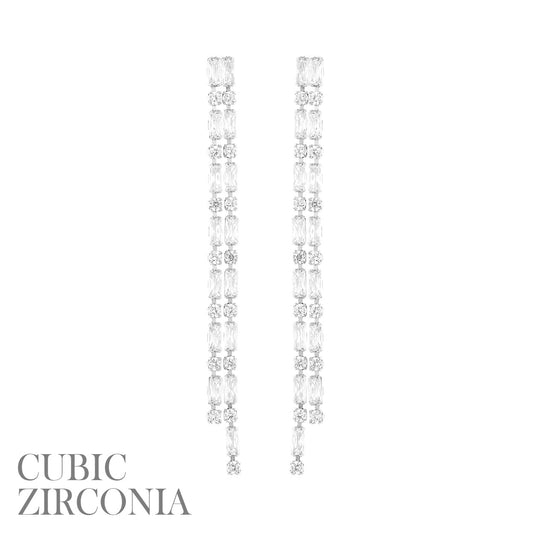 E1425 27715 Drop Dangle Post Earrings