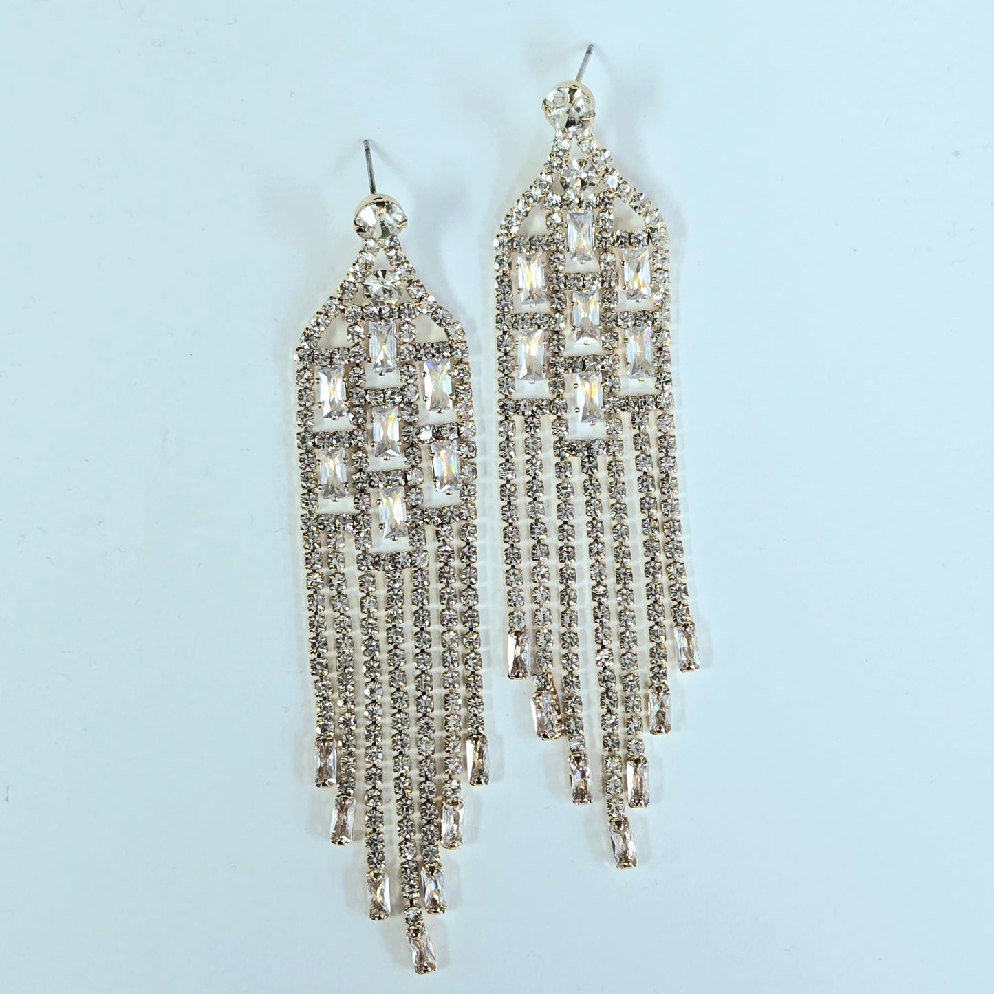 E1417 27810 Drop Dangle Post Earrings