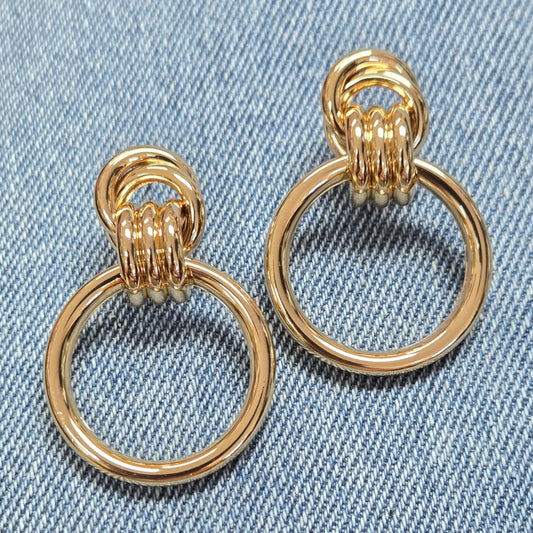 E1342 28581 Drop Post Earrings