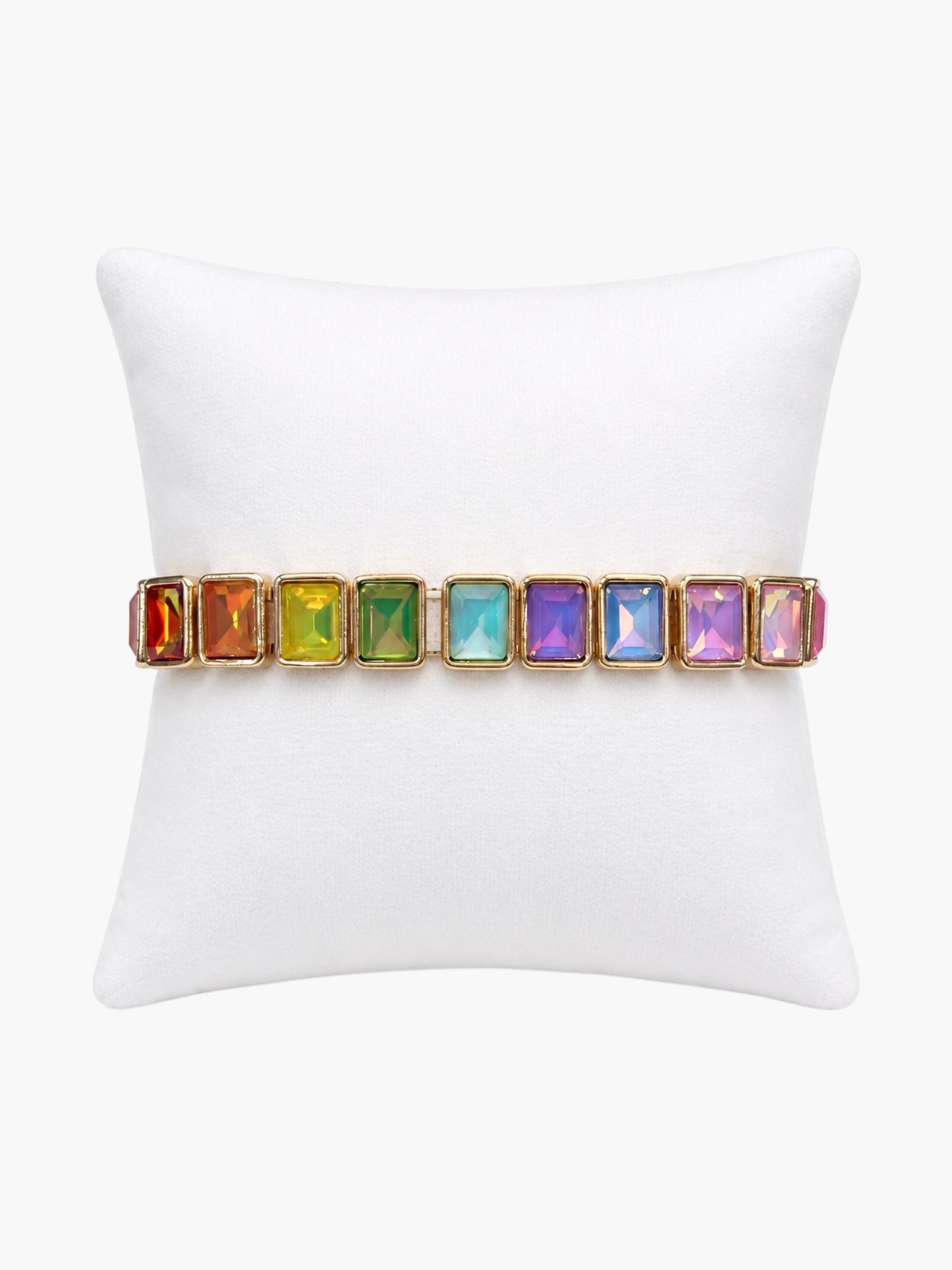 Opal Square Stretch Bracelet | B0573