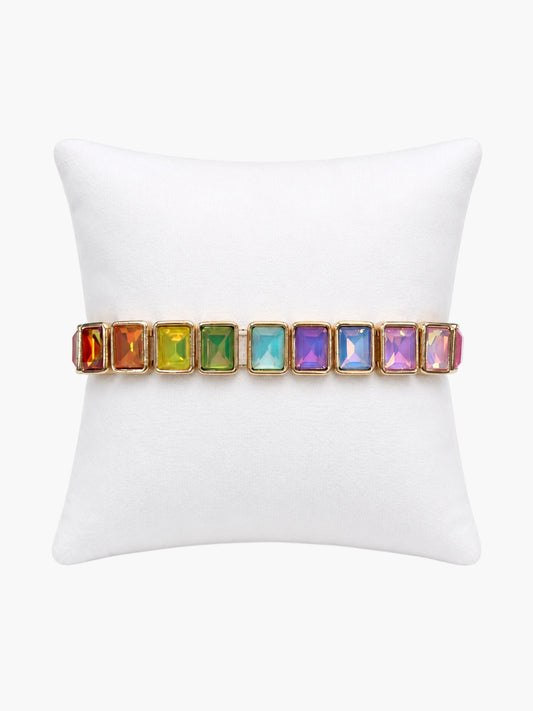 Opal Square Stretch Bracelet | B0573