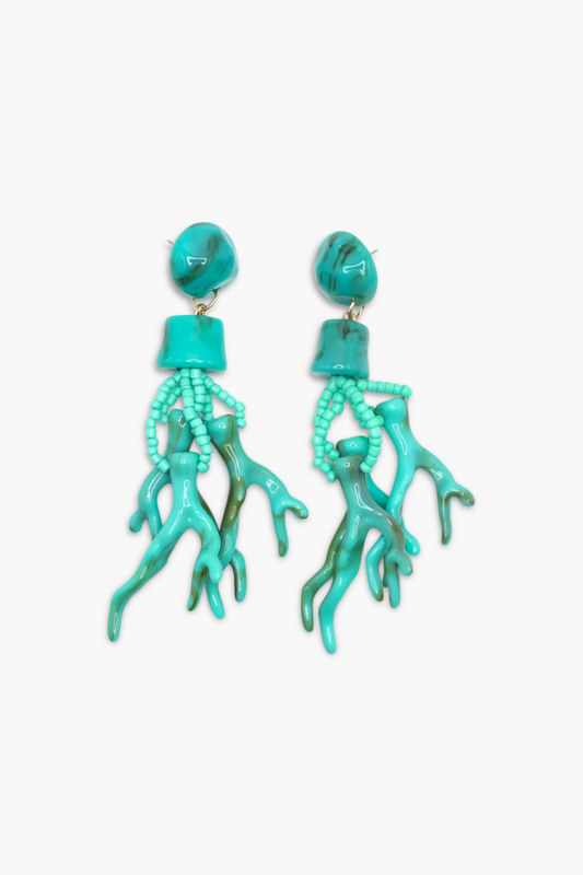 E2107 | Coral Earrings | COE3332